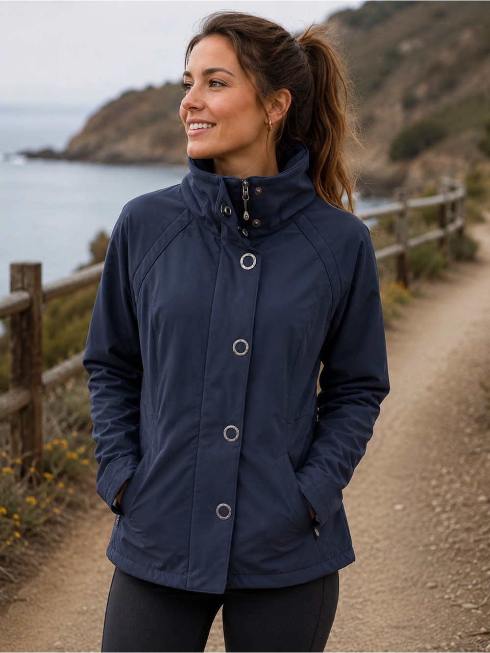 Isis sz 8 Park City soft shell jacket in granite Gray great pre owned condition